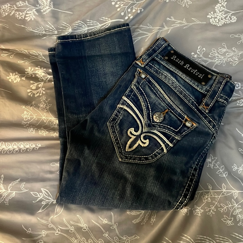 Rock revival capris